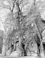 B'rith Sholem Synagogue (1893) - Pine Street, Buffalo.  Photo courtesy Adler Archives.